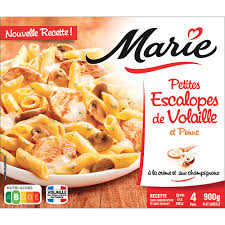 Marie Escalope De Volailles Et Penne 900 g